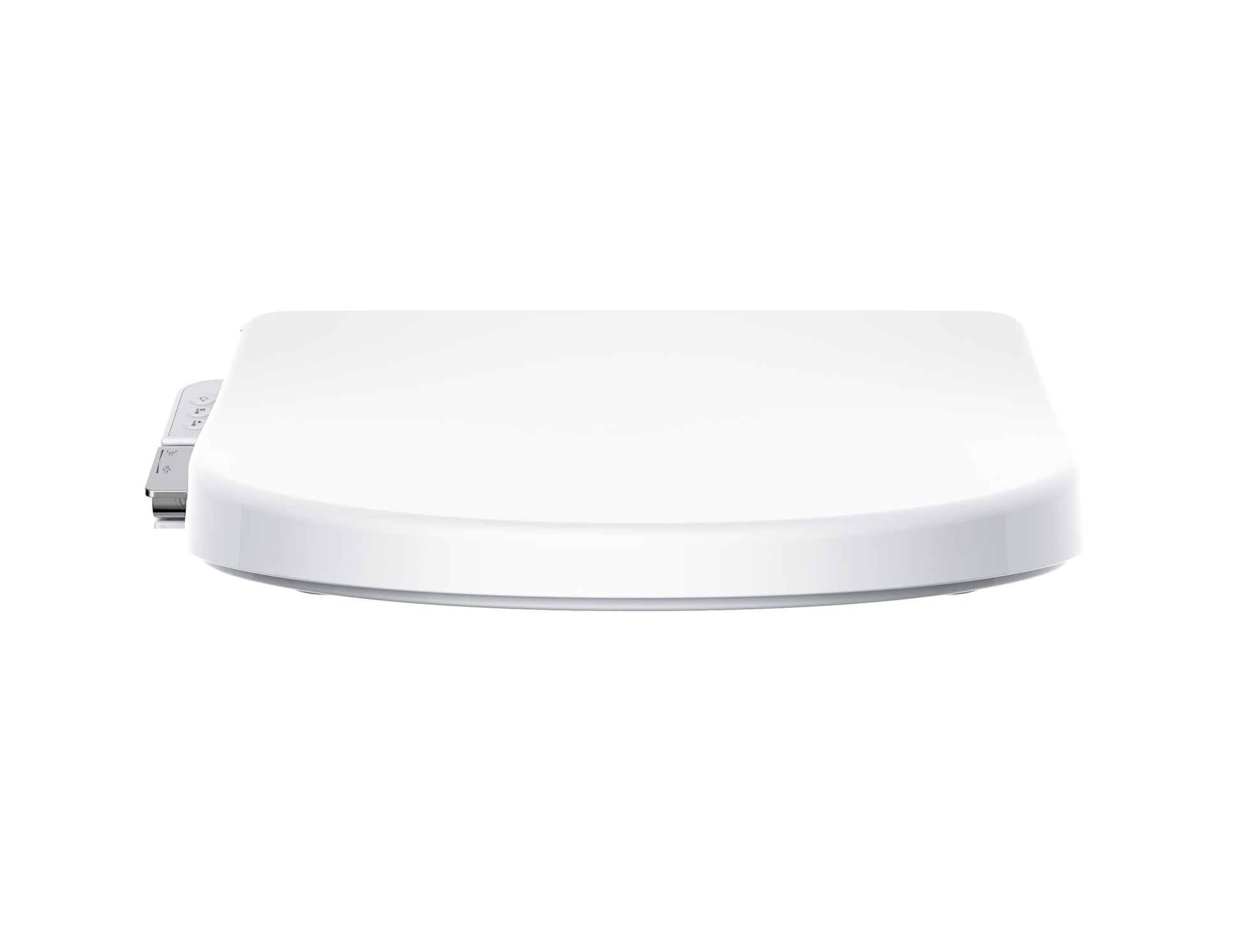 Asiento de inodoro inteligente estilo japonés con funciones electrónicas, ideal para baño moderno y mayor higiene en el hogar – Smart Toilet Seat New Bidé Chile.