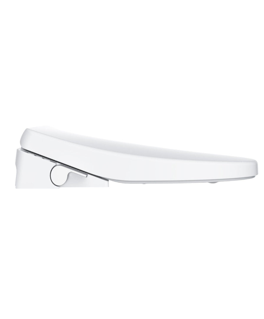 Asiento de inodoro inteligente estilo japonés con funciones electrónicas, ideal para baño moderno y mayor higiene en el hogar – Smart Toilet Seat New Bidé Chile.